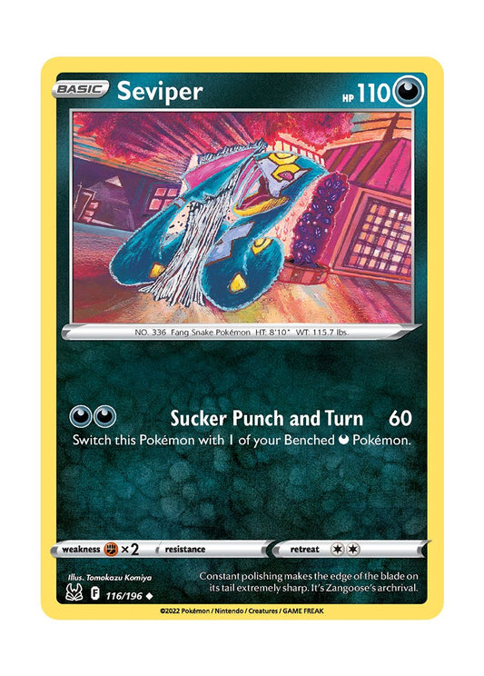 Seviper (116/196) - Lost Origin
