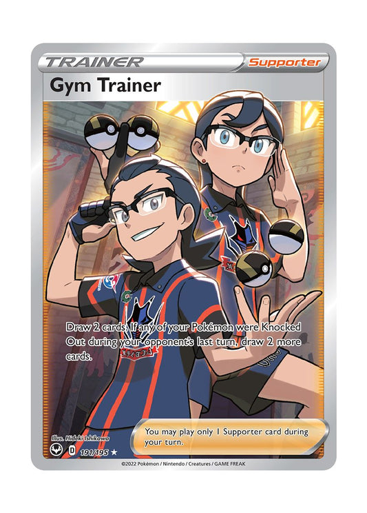 Gym Trainer (191/195) - Silver Tempest