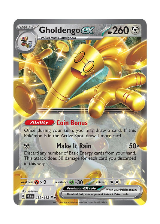 Gholdengo ex (139/182) - Paradox Rift