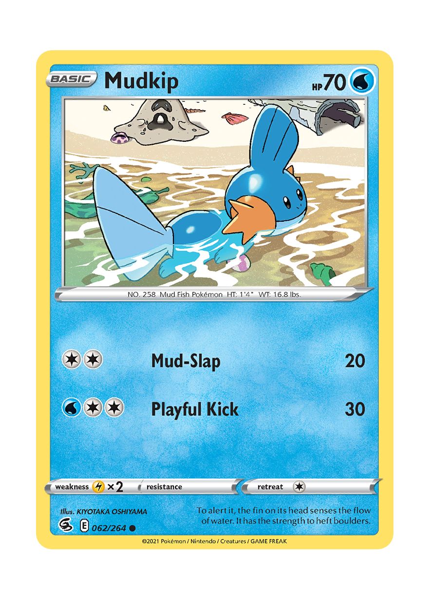 Mudkip (062/264) - Fusion Strike
