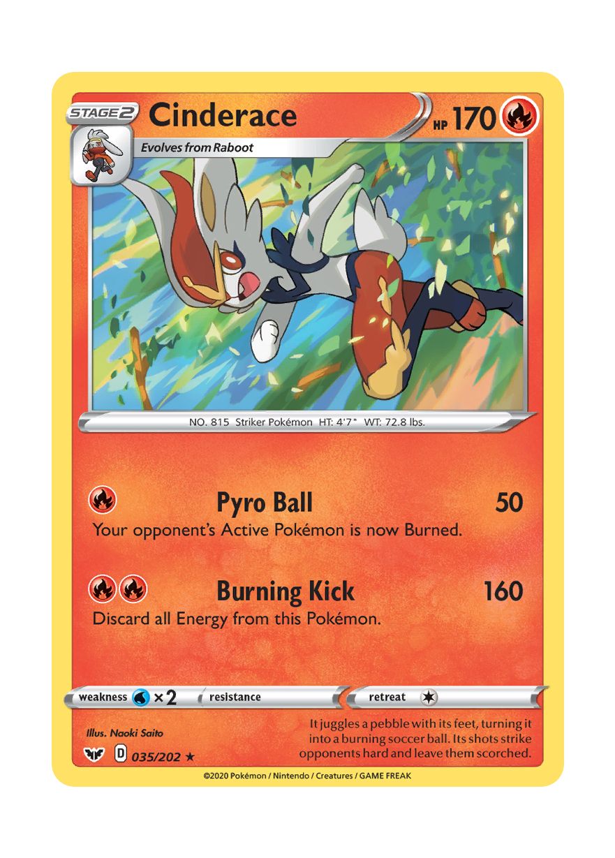 Cinderace (035/202) - Sword & Shield