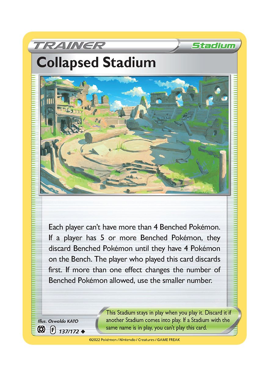 Collapsed Stadium (137/172) - Brilliant Stars