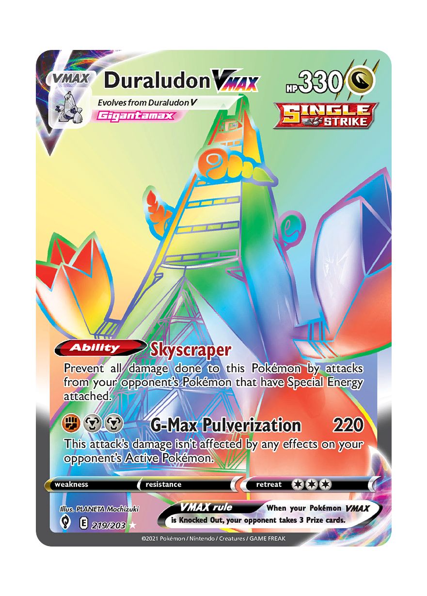 Duraludon VMAX (219/203) - Evolving Skies