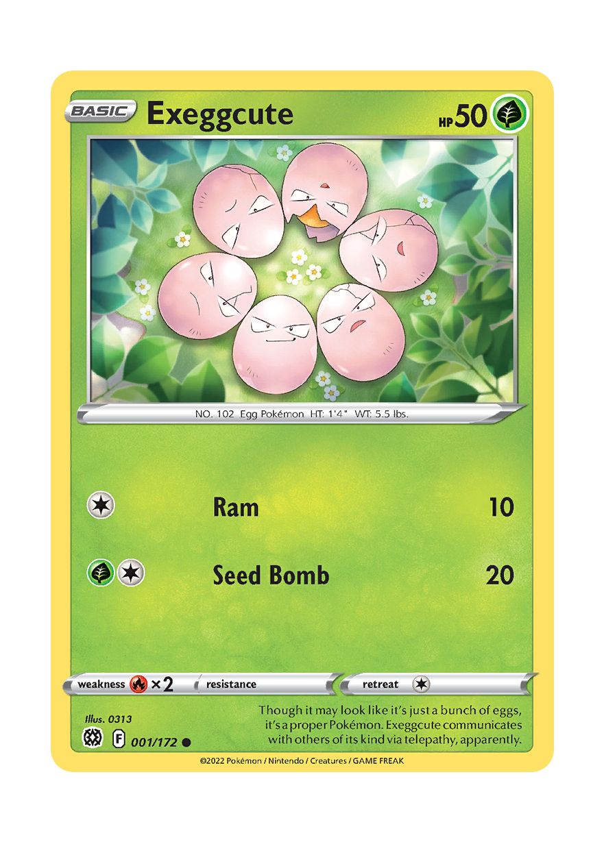 Pokemon deals Exeggcute