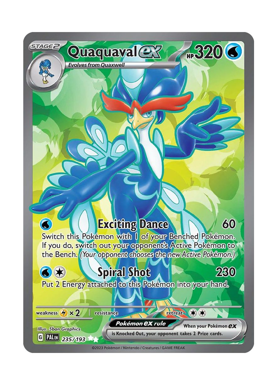 Quaquaval ex (235/193) - Paldea Evolved