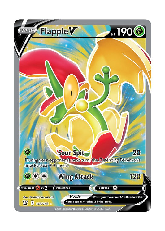 Flapple V (143/163) - Battle Styles