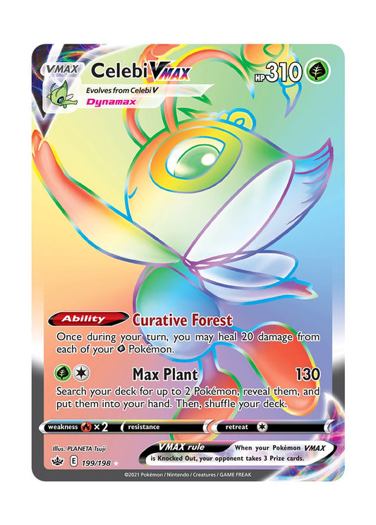 Celebi VMAX (199/198) - Chilling Reign