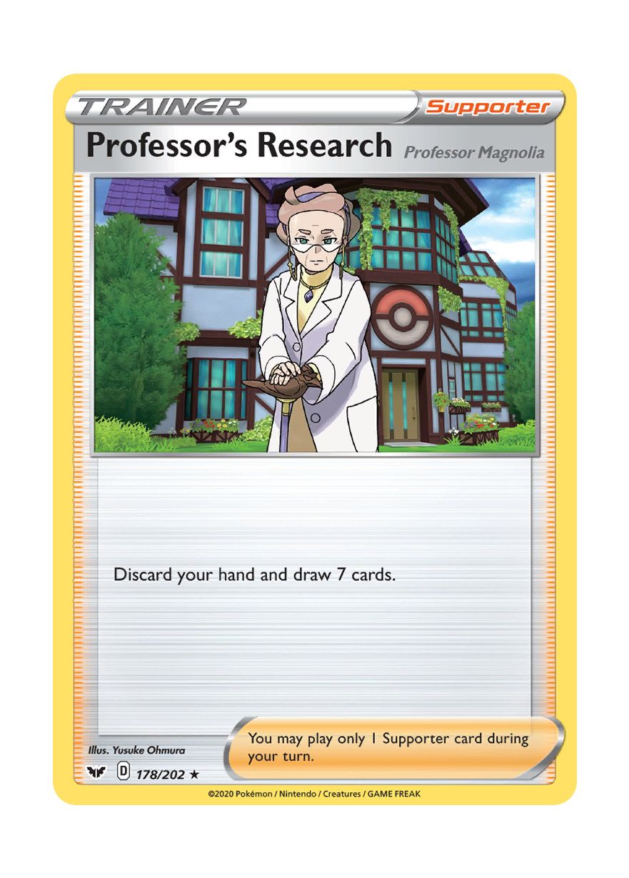 Professor's Research (Professor Magnolia) (178/202) - Sword & Shield