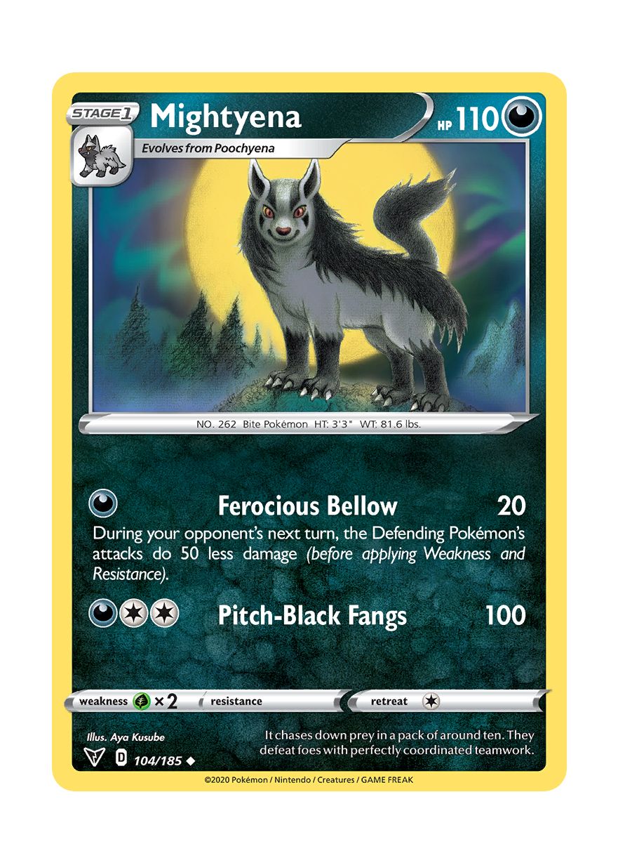 Mightyena (104/185) - Vivid Voltage