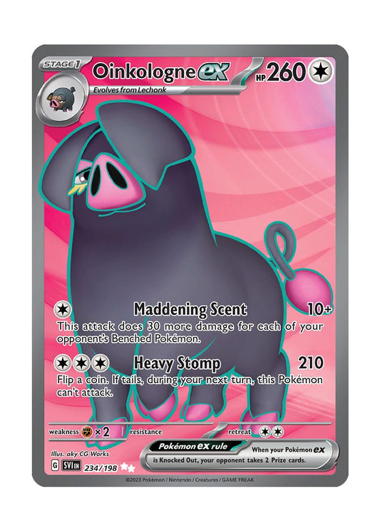 Oinkologne ex (234/198) - Scarlet & Violet