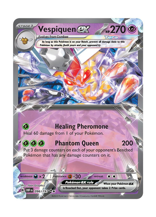 Vespiquen ex (96/197) - Obsidian Flames