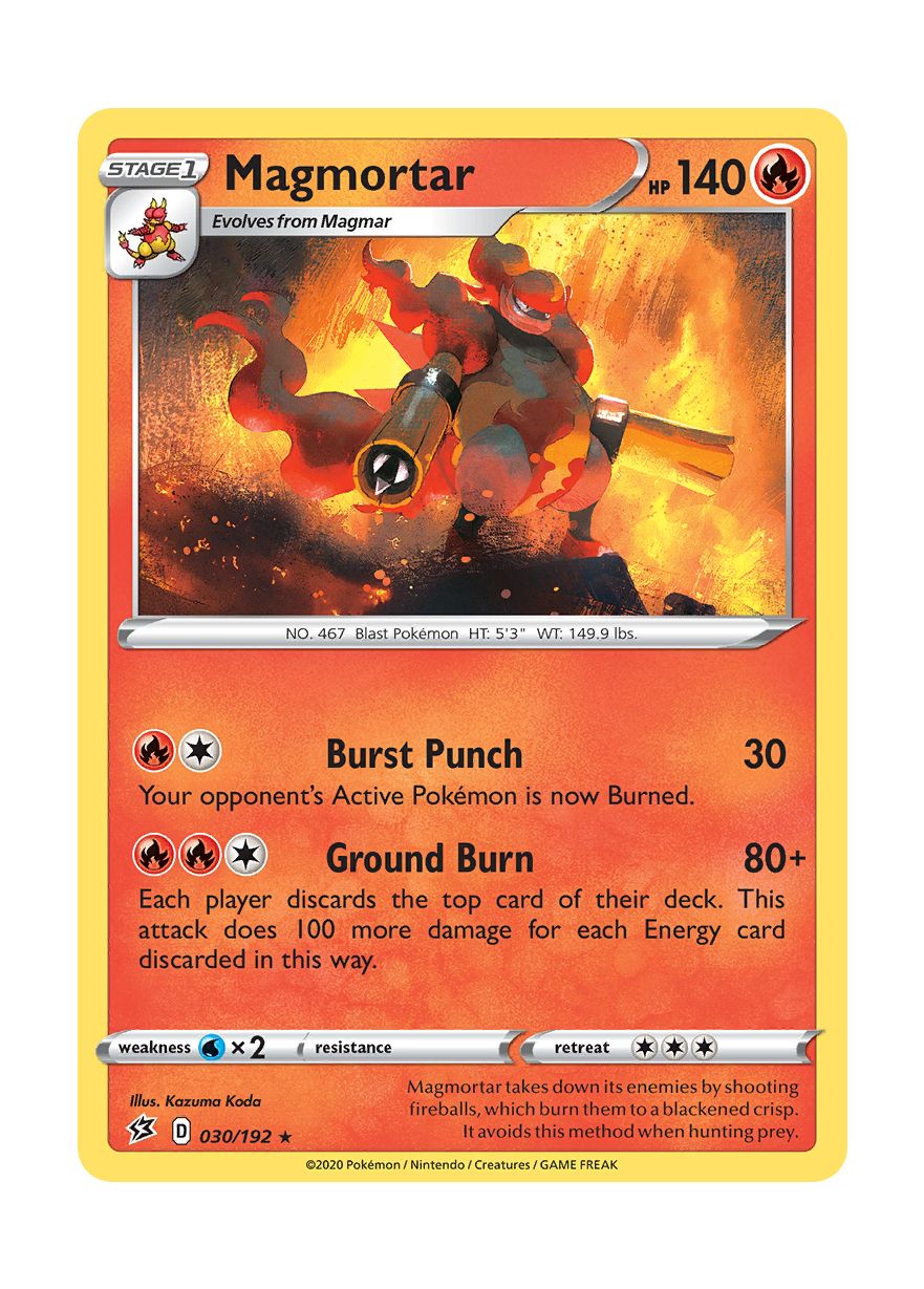 Magmortar (030/192) - Rebel Clash