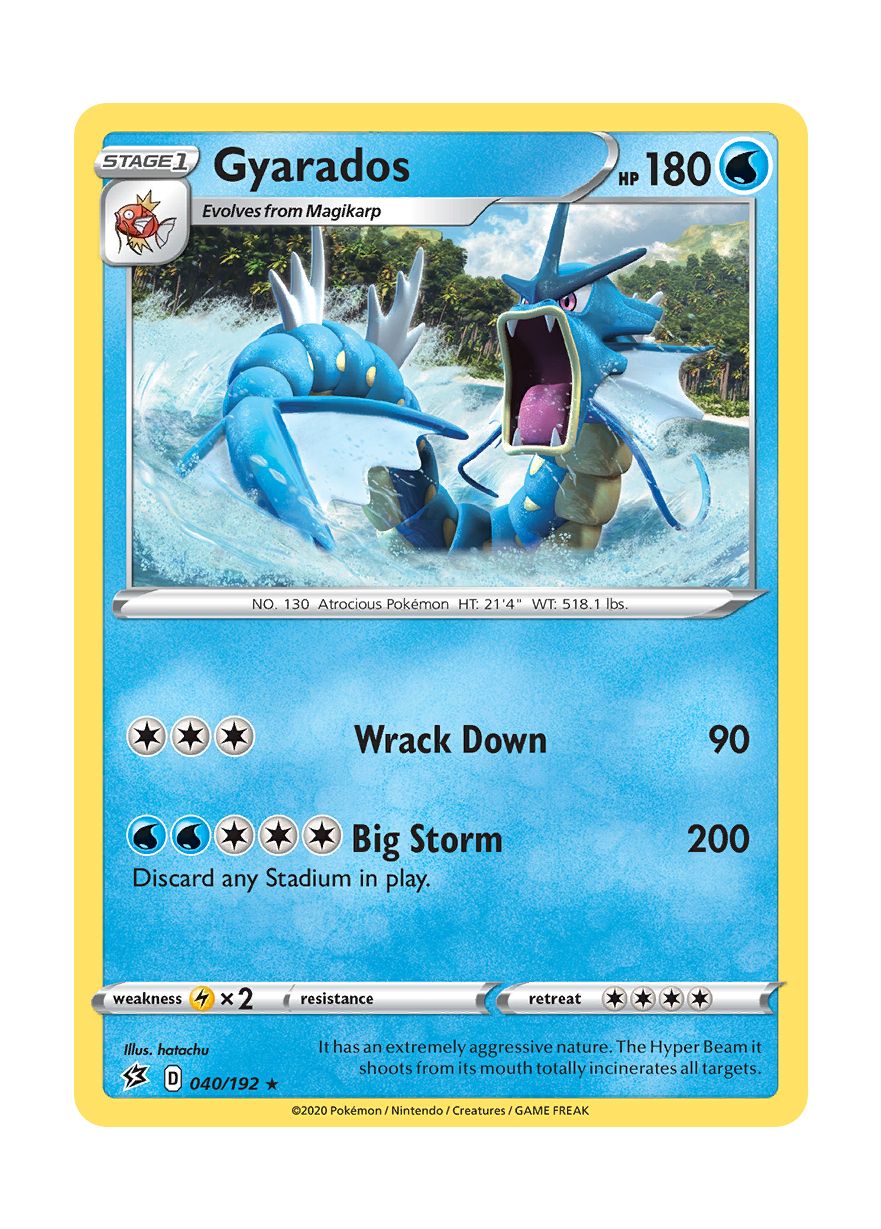 Gyarados (040/192) - Rebel Clash