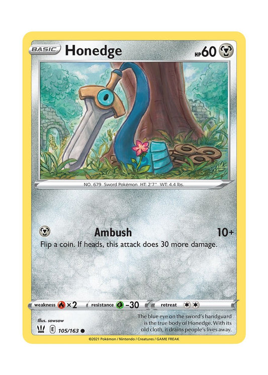 Honedge (105/163) - Battle Styles