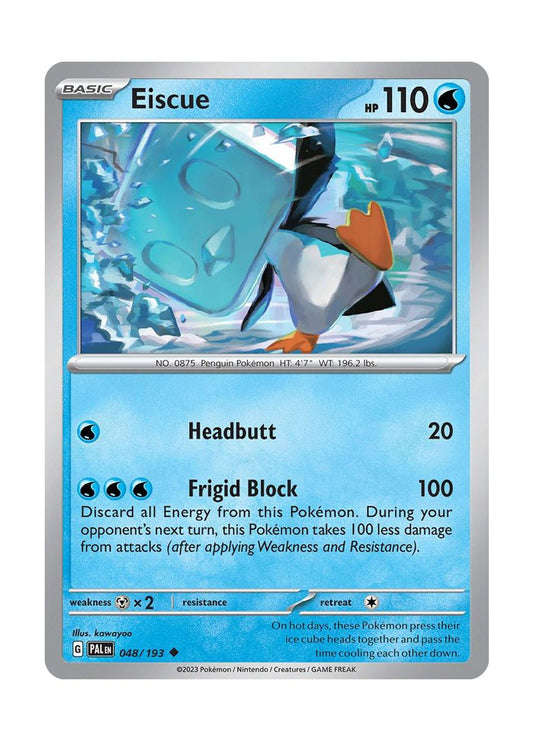 Eiscue (48/193) - Paldea Evolved