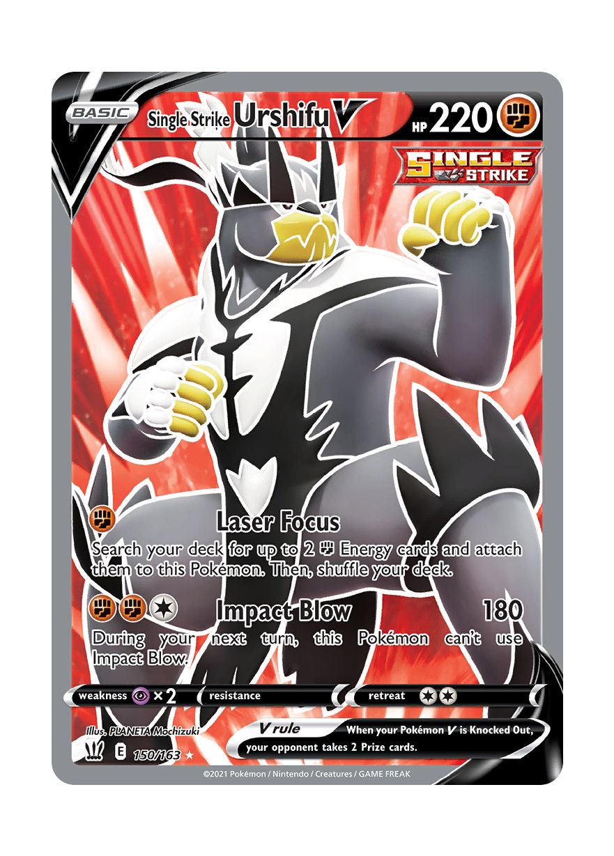 Single Strike Urshifu V (150/163) - Battle Styles