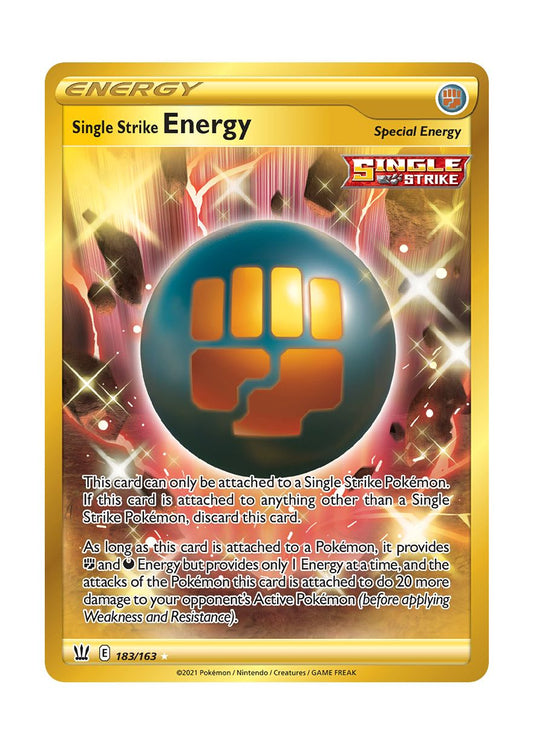 Single Strike Energy (183/163) - Battle Styles