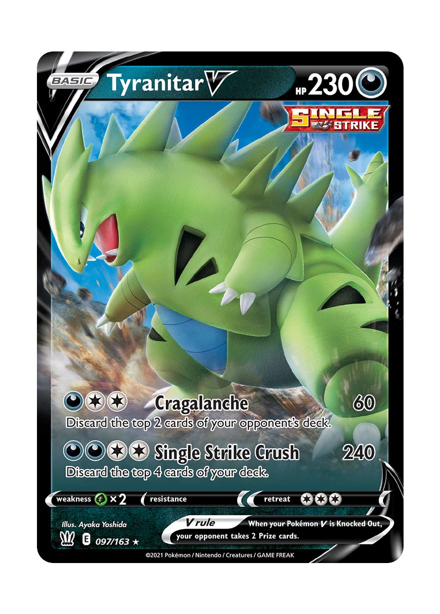 Tyranitar V (097/163) - Battle Styles