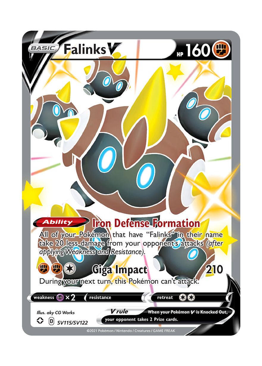 Falinks V (SV115/122) - Shiny Vault