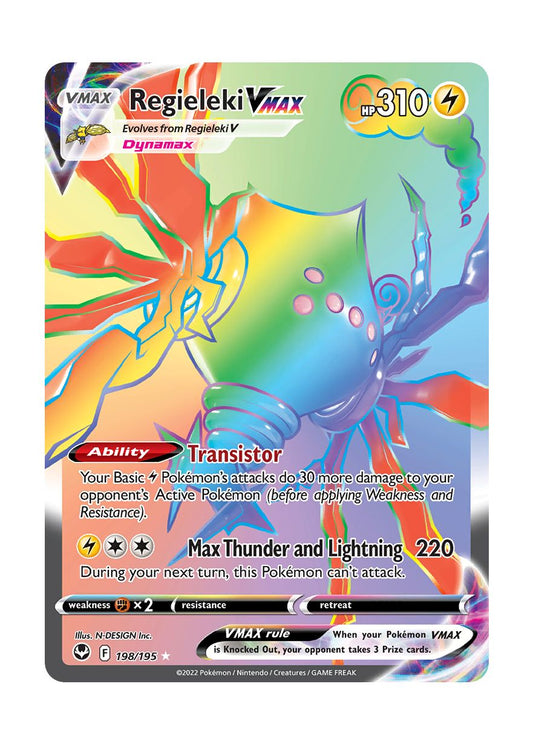 Regieleki VMAX (198/195) - Silver Tempest