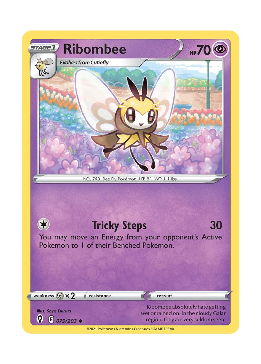 Ribombee - Reverse Holo (079/203) - Evolving Skies