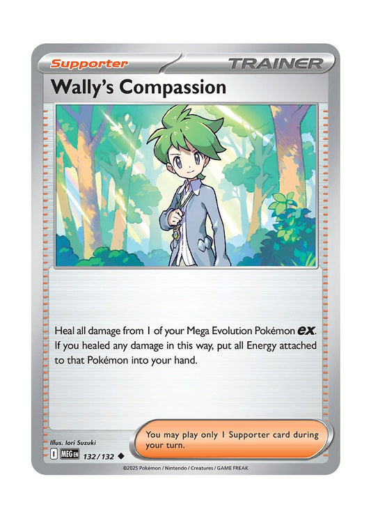 Wally's Compassion (132/132) - Mega Evolution