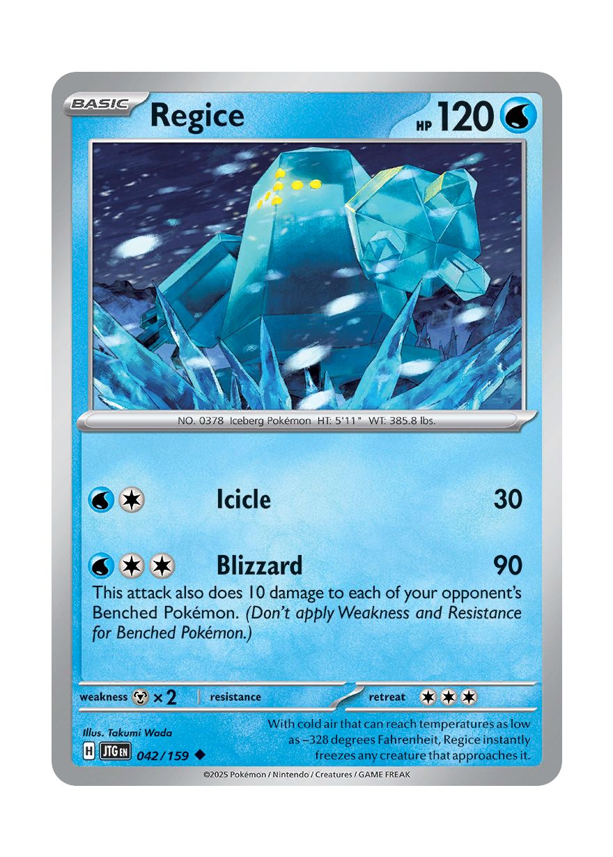 Regice (042/159) - Journey Together