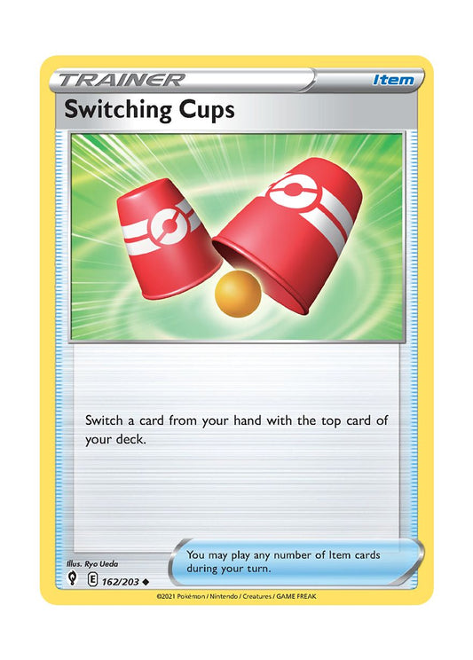 Switching Cups - Reverse Holo (162/203) - Evolving Skies