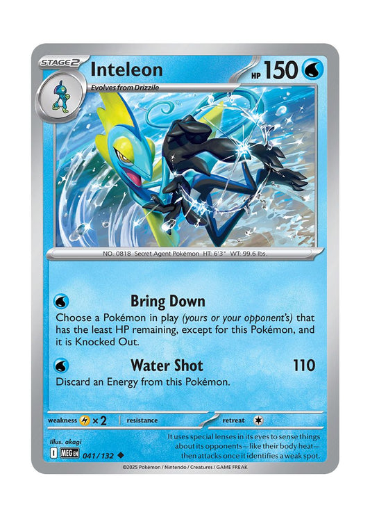 Inteleon (041/132) - Mega Evolution
