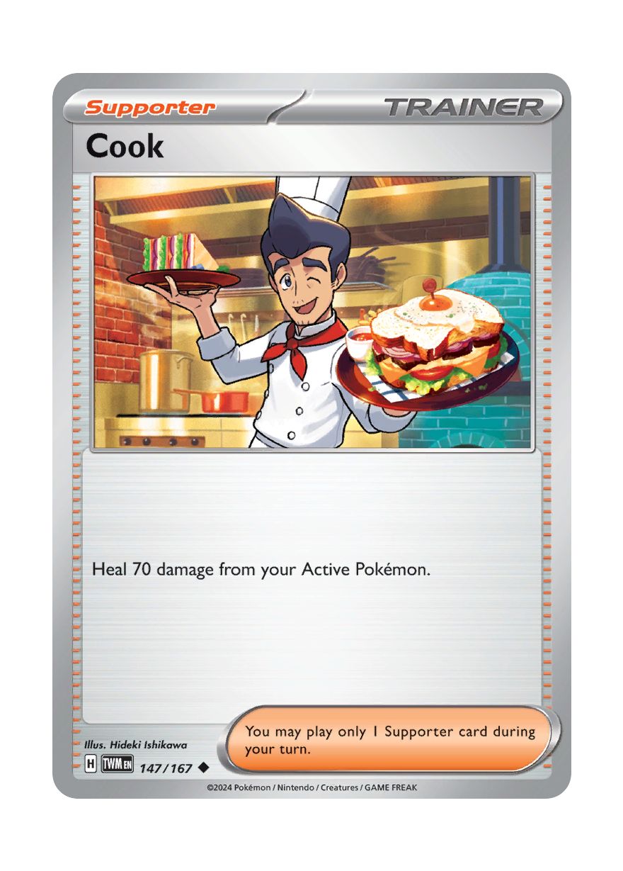 Cook - Reverse Holo (147/167) - Twilight Masquerade