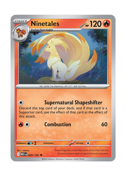 Ninetales (020/132) - Mega Evolution