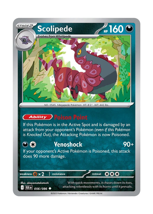Scolipede (056/86) - Black Bolt