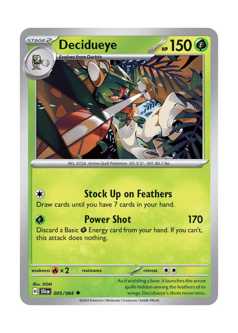 Decidueye (005/64) - Shrouded Fable