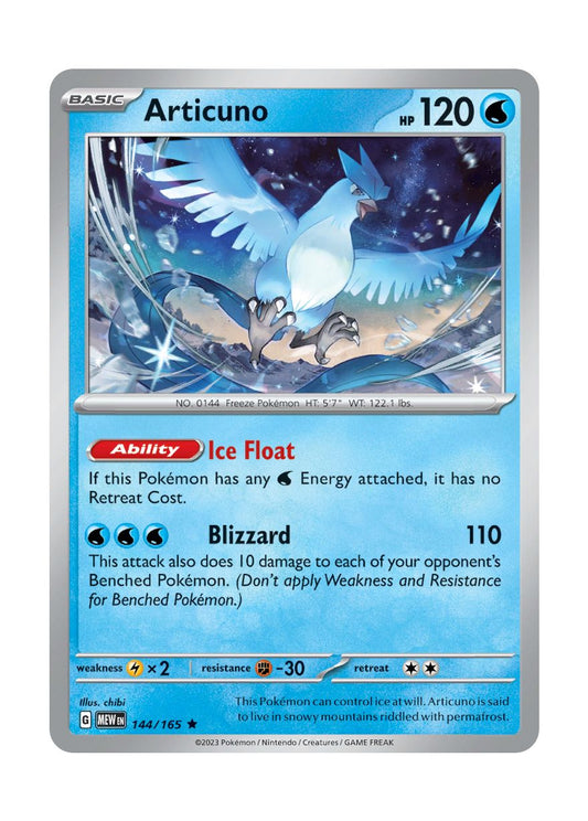 Articuno - Reverse Holo (144/165) - 151