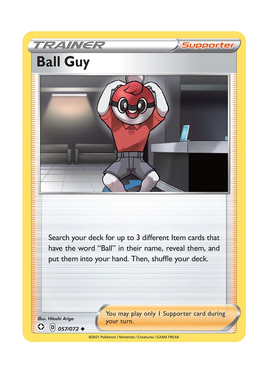 Ball Guy - Reverse Holo (057/72) - Shining Fates
