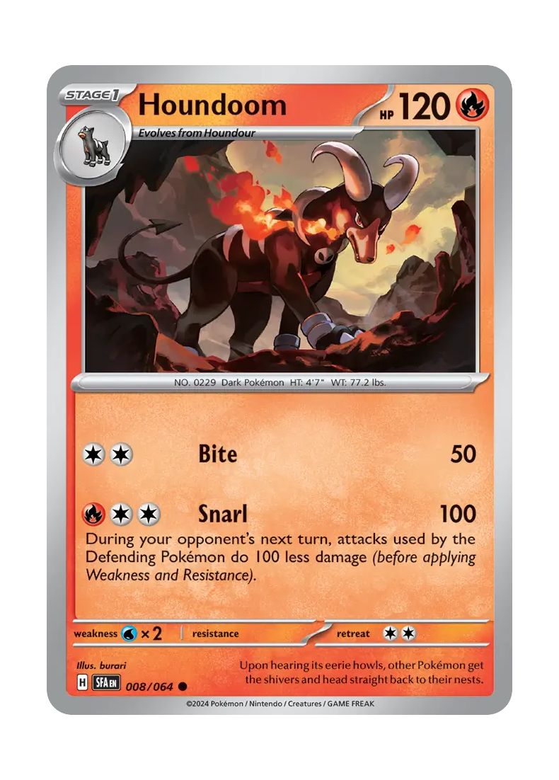 Houndoom (008/64) - Shrouded Fable