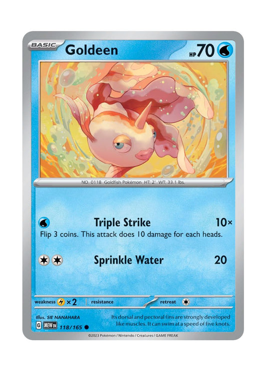 Goldeen - Reverse Holo (118/165) - 151