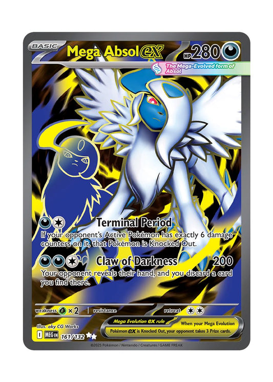 Mega Absol ex (161/132) - Mega Evolution
