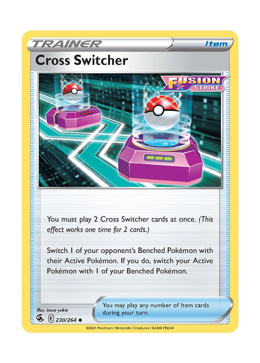 Cross Switcher - Reverse Holo (230/264) - Fusion Strike