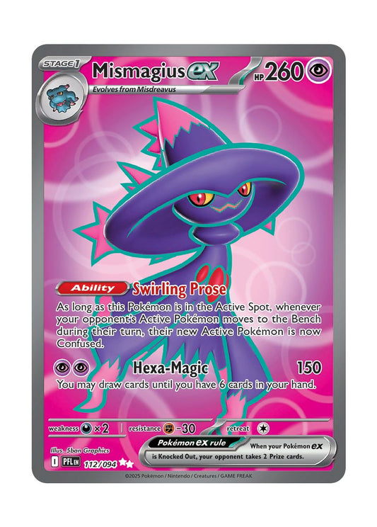 Mismagius ex (112/94) - Phantasmal Flames