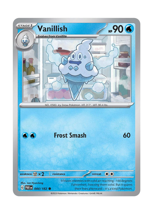 Vanillish - Reverse Holo (044/182) - Paradox Rift
