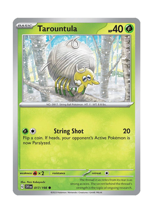 Tarountula - Reverse Holo (017/198) - Scarlet & Violet