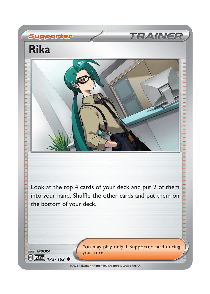 Rika - Reverse Holo (172/182) - Paradox Rift