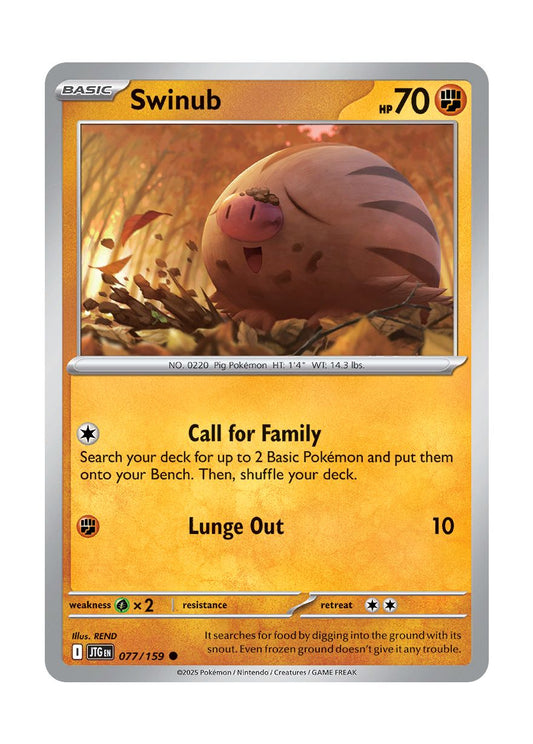 Swinub (077/159) - Journey Together
