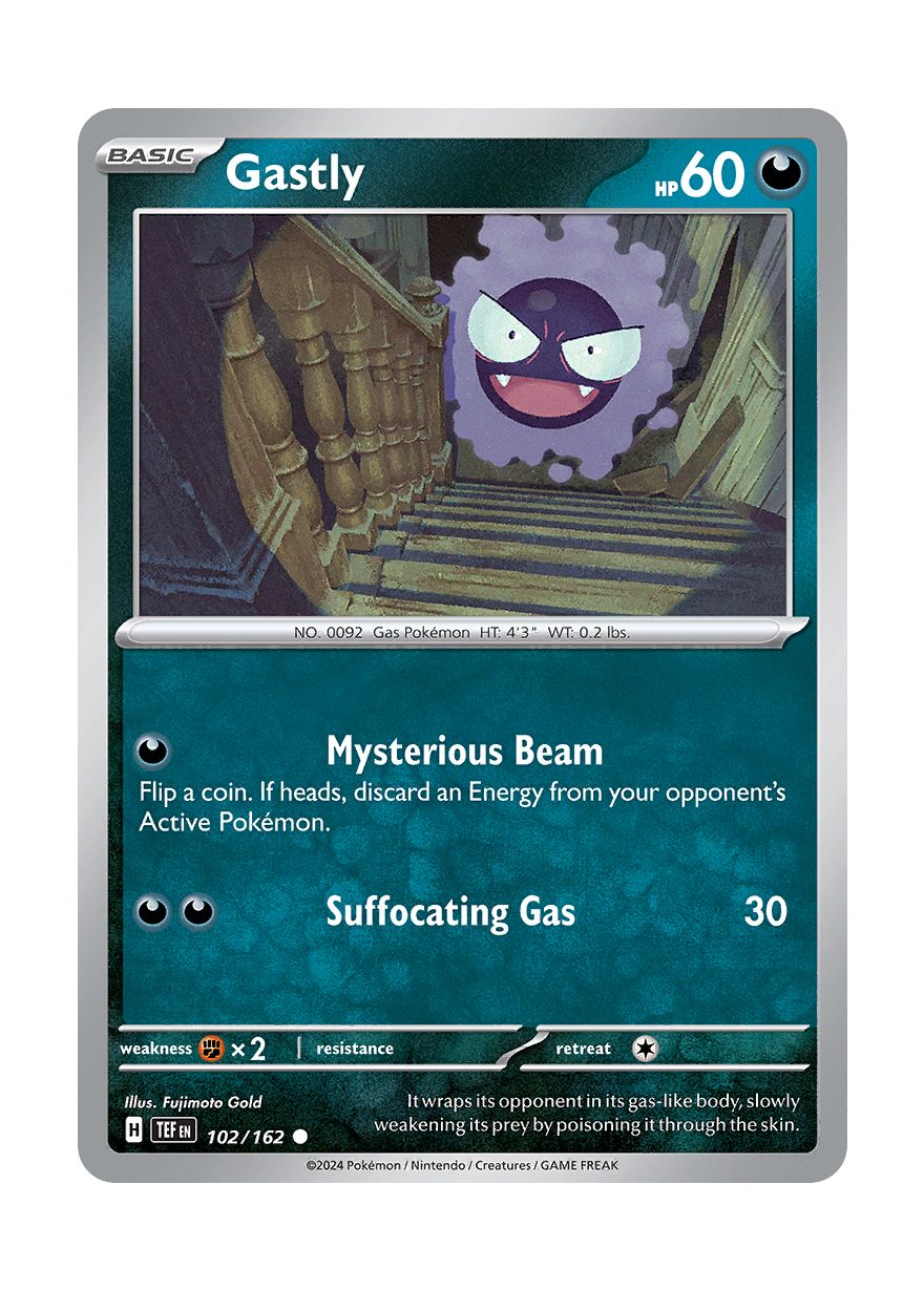 Gastly (102/162) - Temporal Forces