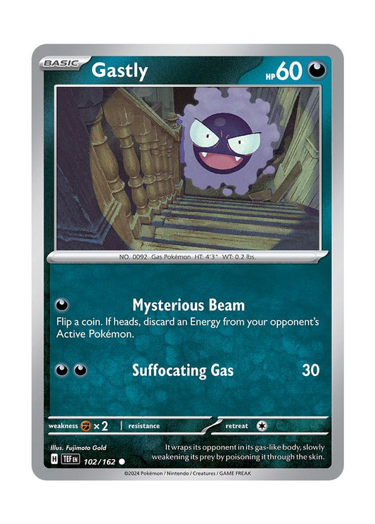 Gastly - Reverse Holo (102/162) - Temporal Forces