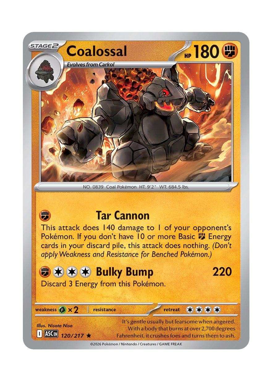 Coalossal (120/217) - Ascended Heroes