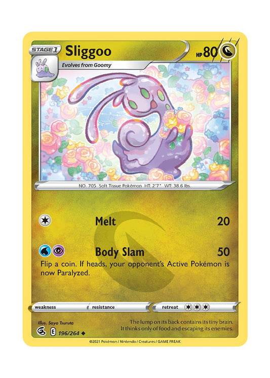 Sliggoo - Reverse Holo (196/264) - Fusion Strike
