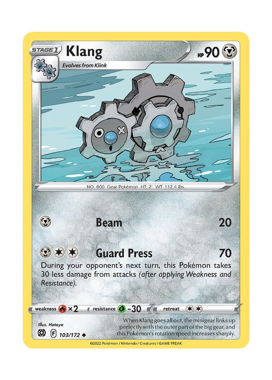 Klang - Reverse Holo (103/172) - Brilliant Stars