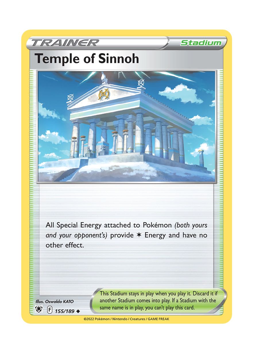 Temple of Sinnoh - Reverse Holo (155/189) - Astral Radiance